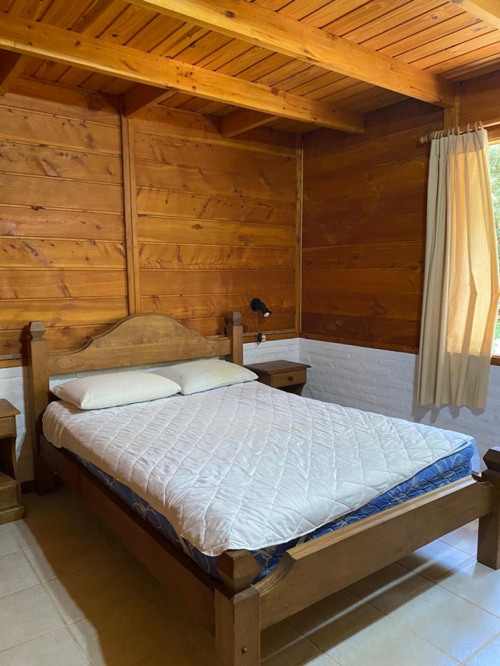 Cabaña Estilo Bariloche en Alquiler en Carilo !